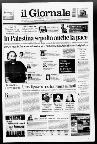 Il giornale : quotidiano del mattino